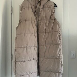 H&M Beige Puffer Jacket